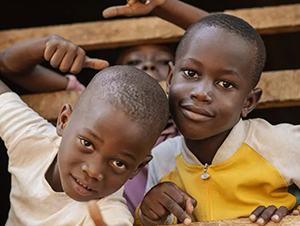Nigerian Children Supported by CCCRN